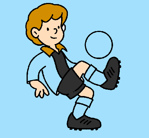Coloring page Football painted bysamuele     sansica