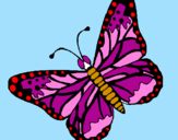 Coloring page Butterfly 4 painted byarianna.