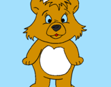 Coloring page Little bear painted bygiuseppe di giovanni