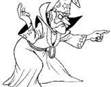 Coloring page Magician painted byethan