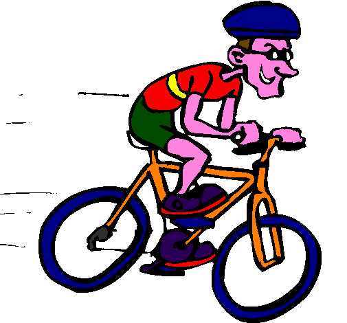 Coloring page Cycling painted byivimini