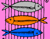 Coloring page Fish painted bymariangel