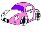 Coloring page Toy car painted bylllllllaaaaa11111111111