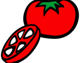Coloring page Tomato painted byjosue