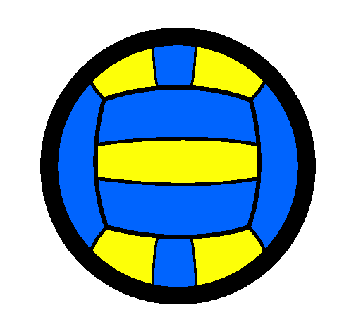 Coloring page Volleyball painted byKARILYS