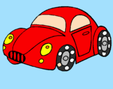 Coloring page Toy car painted bygábor