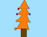 Coloring page Christmas tree III painted byCharlotte13