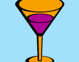 Coloring page Cocktail painted byKaden3