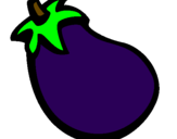 Coloring page Aubergine II painted byjill
