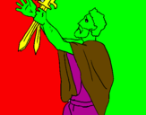 Coloring page The father of the Horatii painted bydylan5