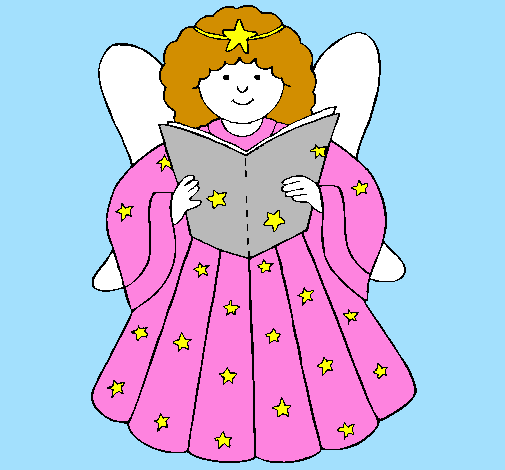 Coloring page Fairy painted byabbie 4