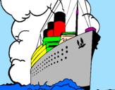 Coloring page Steamboat painted byzoooooooooooooooooooooooo