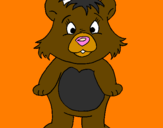 Coloring page Little bear painted bynurri