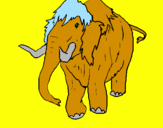 Coloring page Mammoth II painted byLUCASK