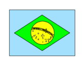 Coloring page Brazil painted byjack 3
