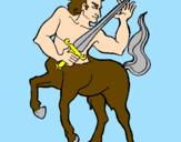 Coloring page Centaur painted bylogan