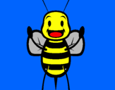 Coloring page Little bee painted bydiana portillo