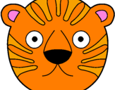 Coloring page Tiger II painted bychloe 