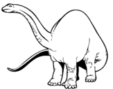 Coloring page Brachiosaurus II painted byprem