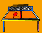 Coloring page Ping pong painted byGIANLUCA  MARINI