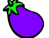 Coloring page Aubergine II painted byffff