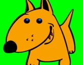 Coloring page Puppy II painted byTHEODORO