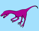 Coloring page Velociraptor II painted byjacob