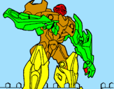 Coloring page Transformer painted byTIAO MIGUEL