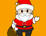 Coloring page Father Christmas 4 painted byDARACH DUFFIN