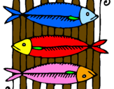 Coloring page Fish painted bycris do pexi