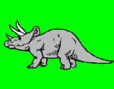 Coloring page Triceratops painted byvitor    sodo  vitor 