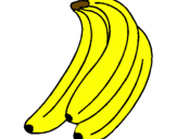 Coloring page Bananas painted bydhruvi