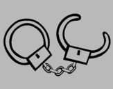 Coloring page Handcuffs painted byGATINHA
