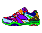 Coloring page Sneaker painted bydav35