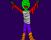 Coloring page Child mummy painted bySelenaGomez