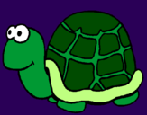Coloring page Turtle painted bySNOOP DOG