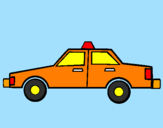 Coloring page Taxi painted byAMR
