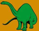Coloring page Brachiosaurus II painted bytriceratops