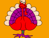 Coloring page Turkey painted bylu9iipppppxsrty