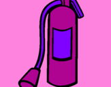 Coloring page Fire extinguisher painted byAriana$