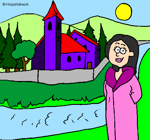 Coloring page Sweden painted byLiza