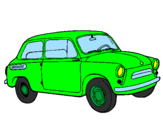 Coloring page Classic car painted byjbgchmj