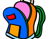Coloring page School bag II painted byshylajha