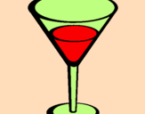 Coloring page Cocktail painted bybeth