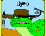 Coloring page Rattlesmar Jake painted byStan Marshall