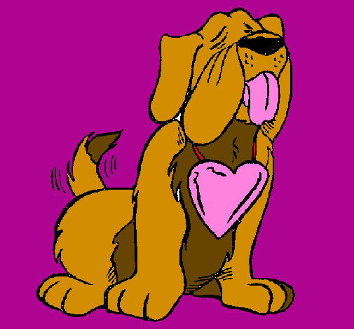 Dog in love