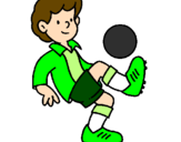 Coloring page Football painted byRider Master