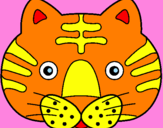 Coloring page Cat II painted by sybella