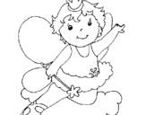 Coloring page Fairy painted bymoshi count