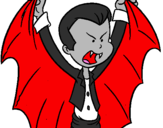 Coloring page Little Dracula painted bymicah 